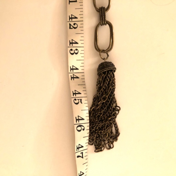 NWOTBronze Chain Belt with Tassel - Picture 4 of 6